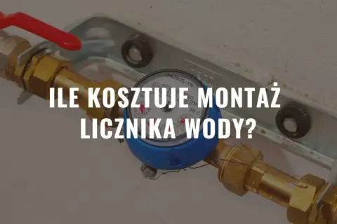 Nowy wodomierz czeka na montaż. Sprawdź, ile kosztuje instalacja licznika wody.