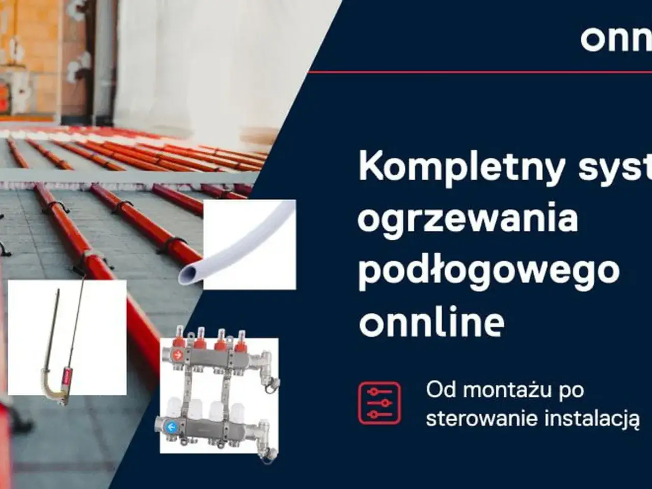 Układanie ogrzewania podłogowego. Kompletny system onnline od montażu po sterowanie instalacją.